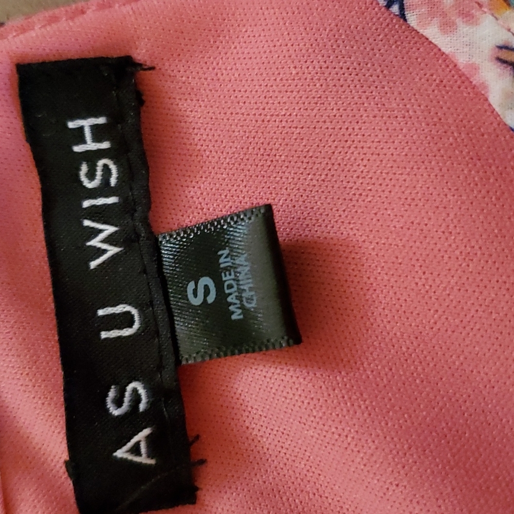 As U Wish Printed Sleeveless Pink Mini Dress 💕 - Picture 11 of 13